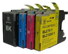 20ML Compatible per Brother Mfc J6510DW,J6910DW.LC-1280XLY